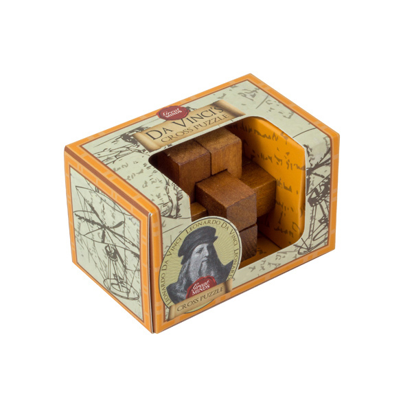 Professor Puzzle Mini Great Minds Wooden Puzzle Darwin's Chest Puzzle 