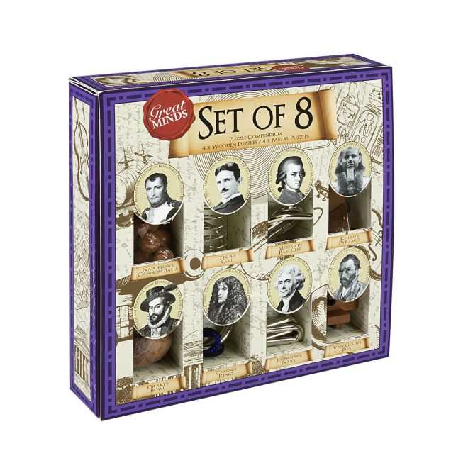 R.R.P A Collection of 6 NEW Different Puzzles Includes 4 'Great Minds' £70 