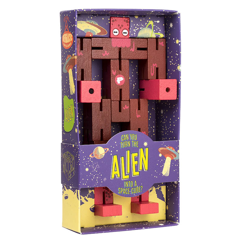 New Turn the Robot into a Cube Robot Puzzle Man Puzzle from Professor Puzzle 