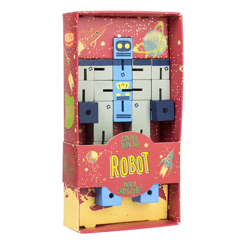 Professor Puzzle - Intergalactic Range - Robot Rampage Board Game