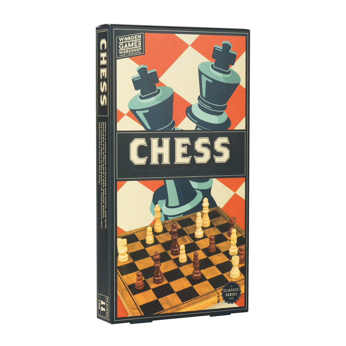 Classic Wooden Chess, Trivia & Strategy Board Games