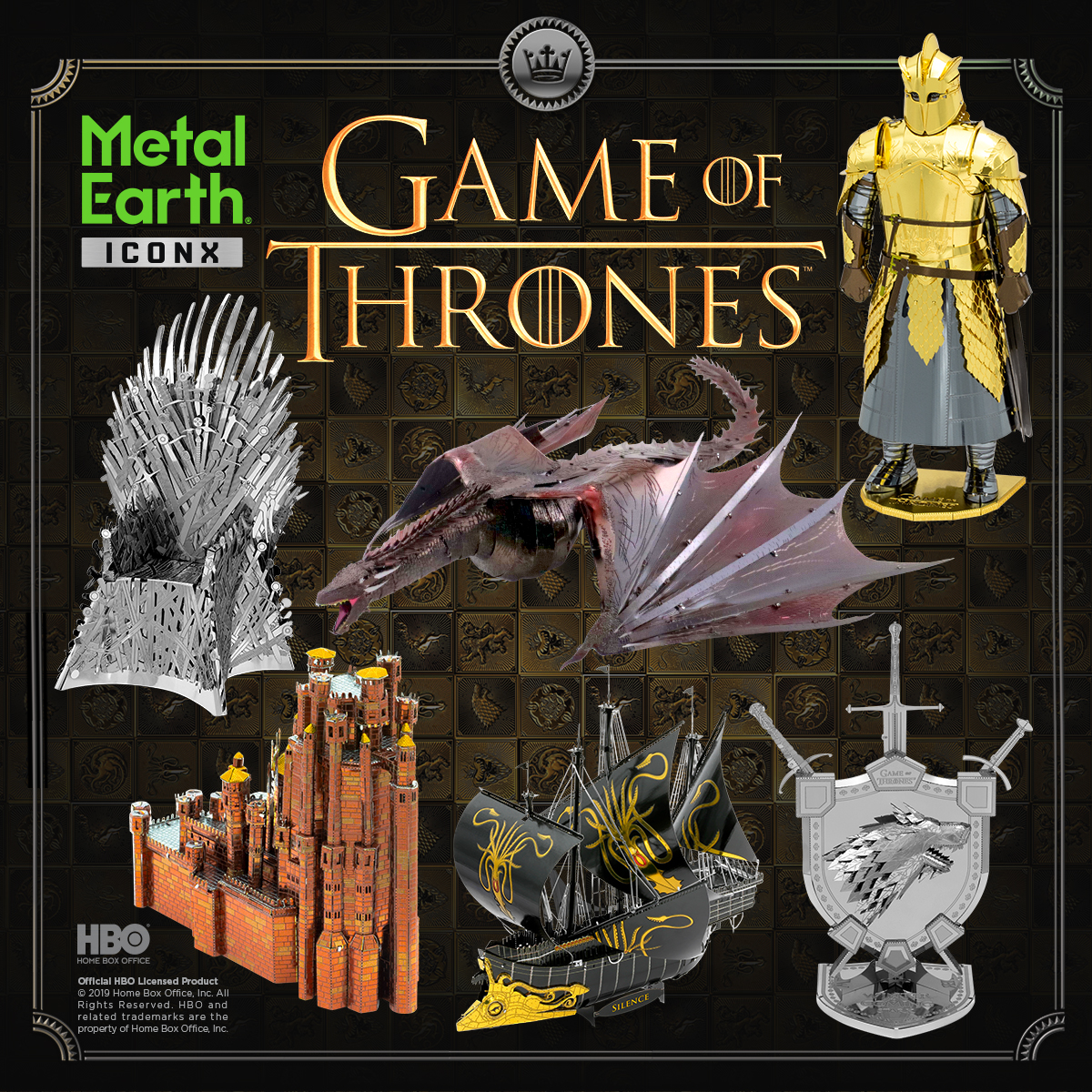 Introducing … Game of Thrones by Metal Earth