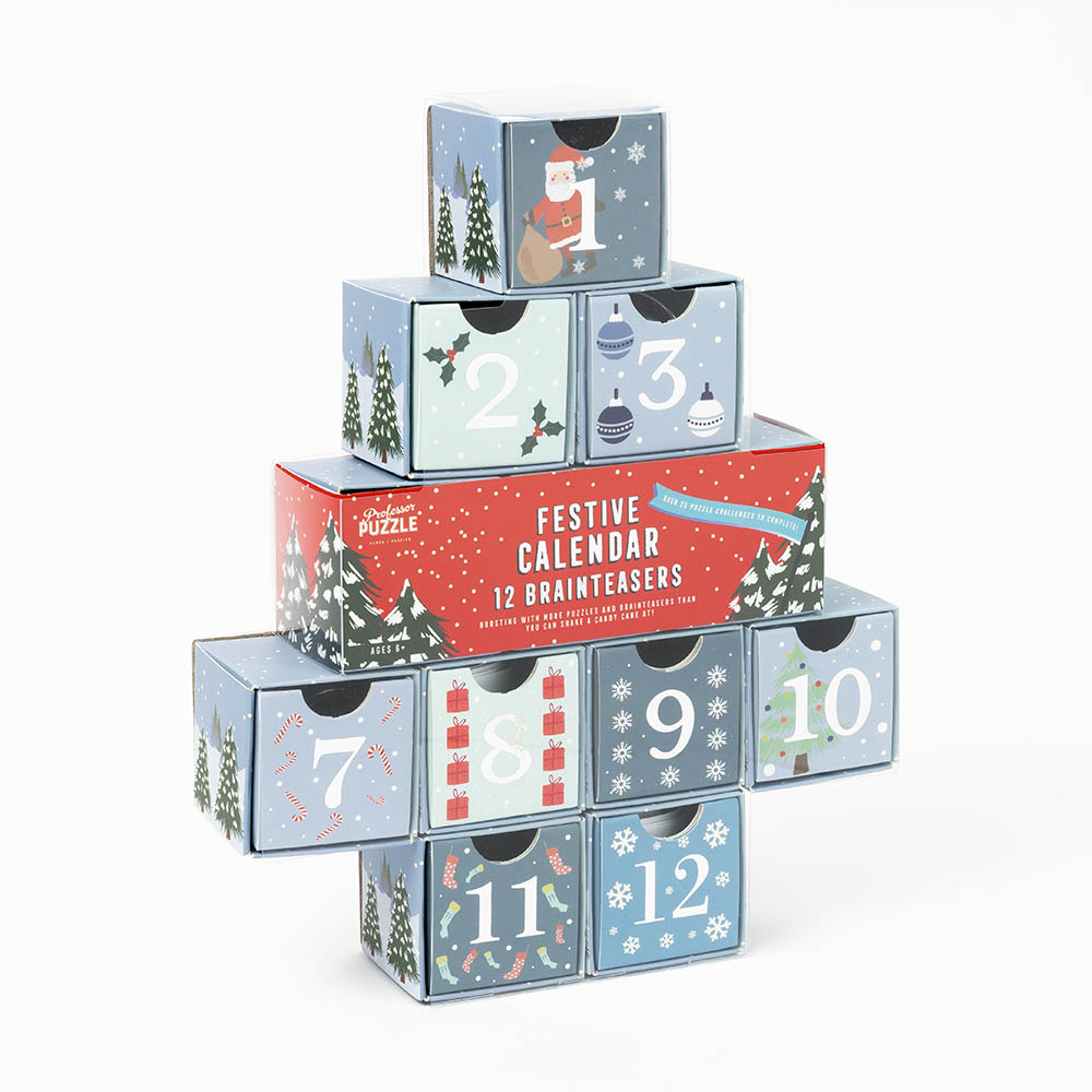 12 Days of Christmas Puzzle Calendar | Professor Puzzle 12 Days of Christmas Puzzle Calendar | Professor Puzzle