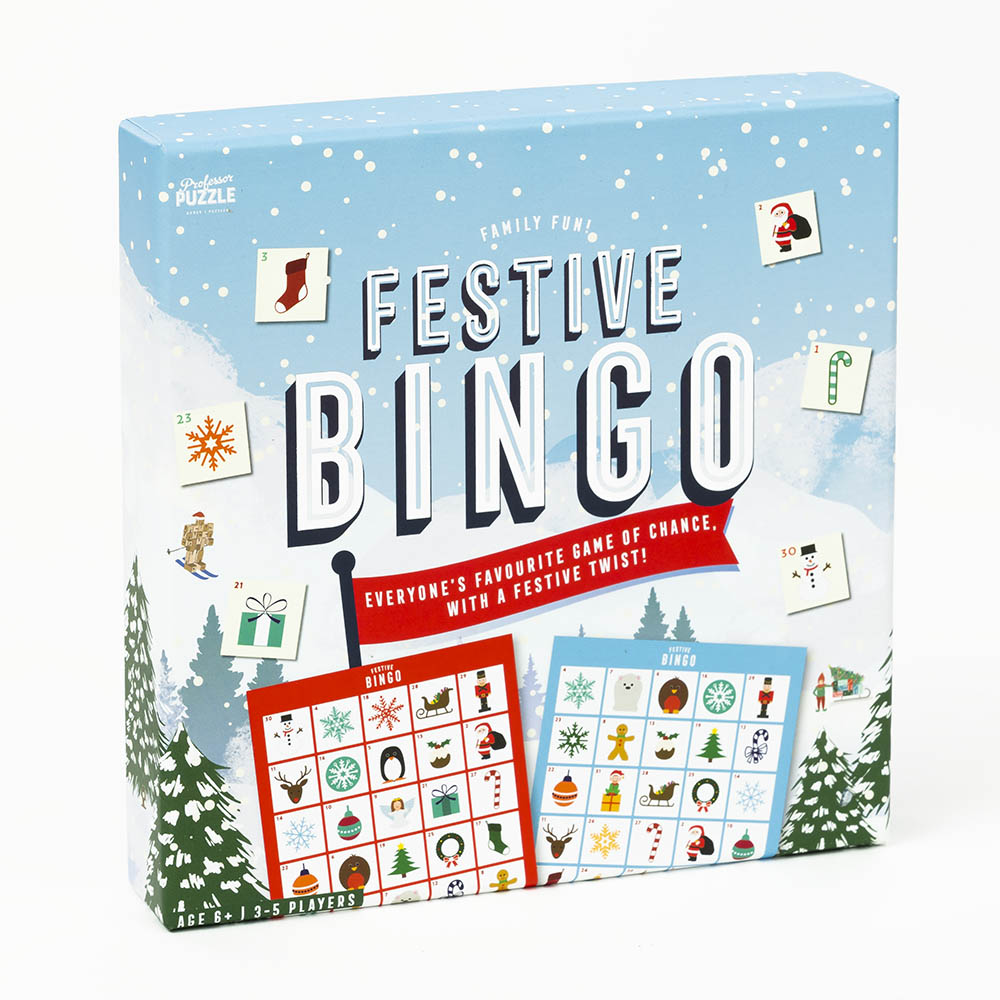 Festive Bingo | Professor Puzzle Festive Bingo | Professor Puzzle