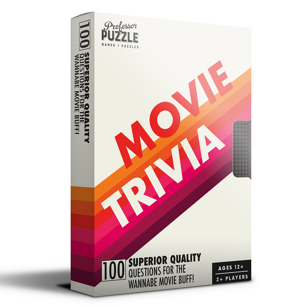 Mini Movie Trivia Professor Puzzle