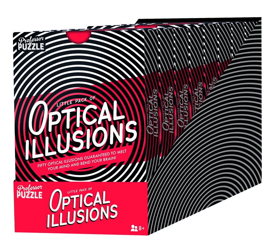 Optical Illusions (x8) | Professor Puzzle