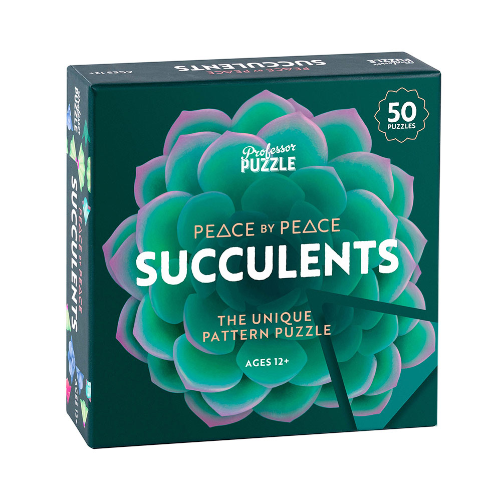 Peace by Peace: Succulents Puzzle