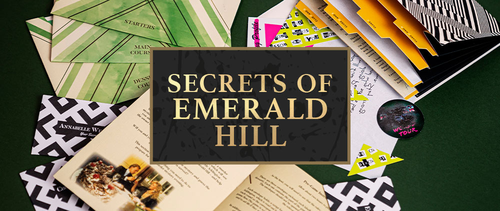 Secrets of Emerald Hill Invitations