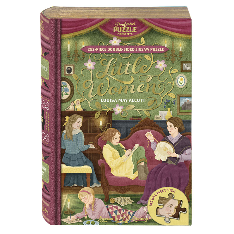 Little Women Jigsaw Library Professor Puzzle Little Women Jigsaw Library Professor Puzzle