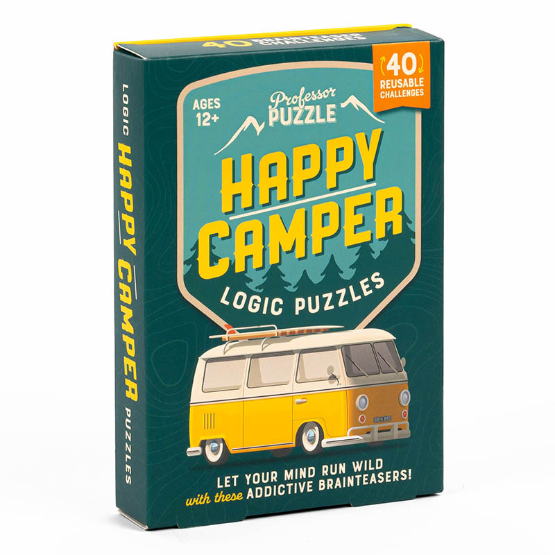 Happy Camper Logic Puzzles box view