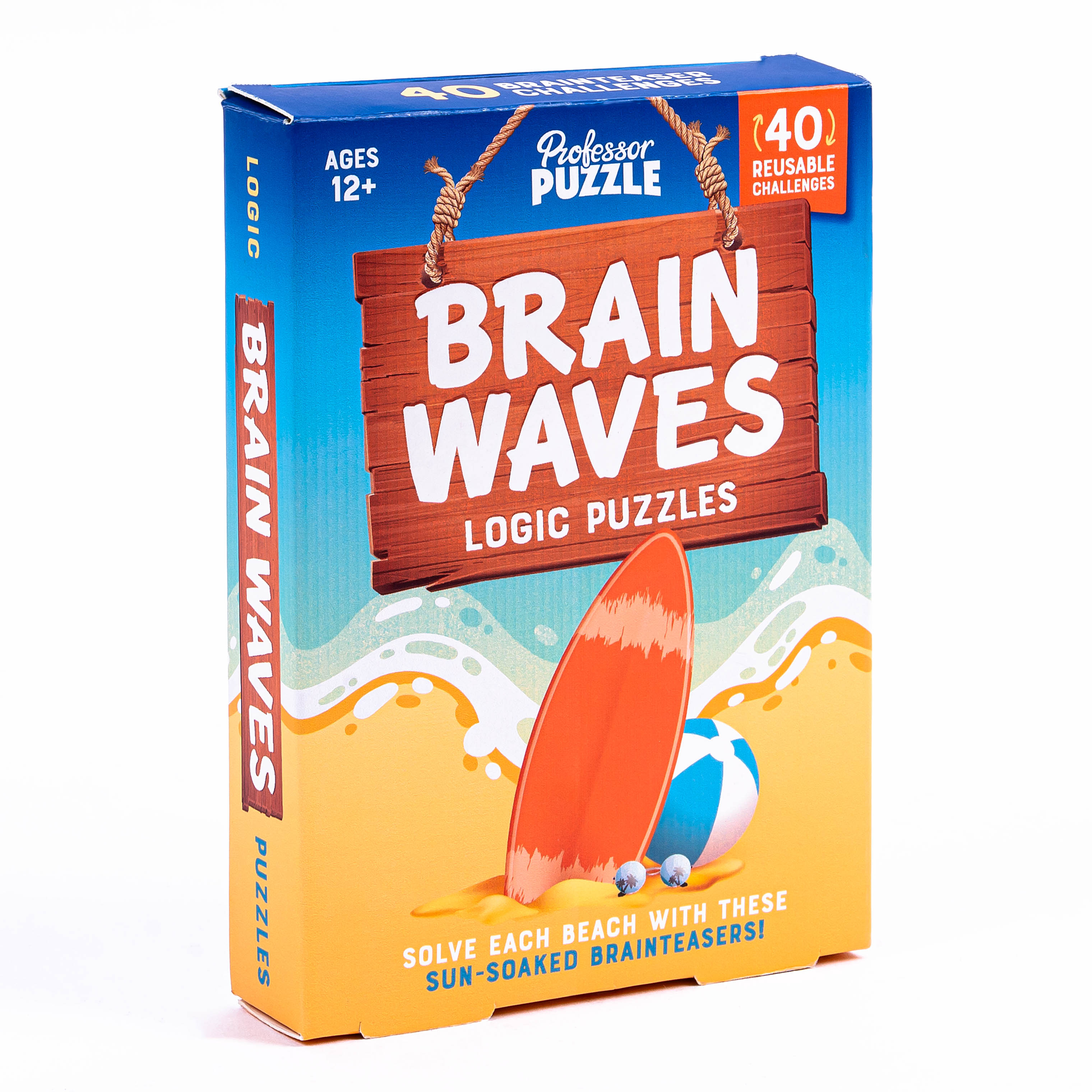 Brain Waves Logic Puzzles box view