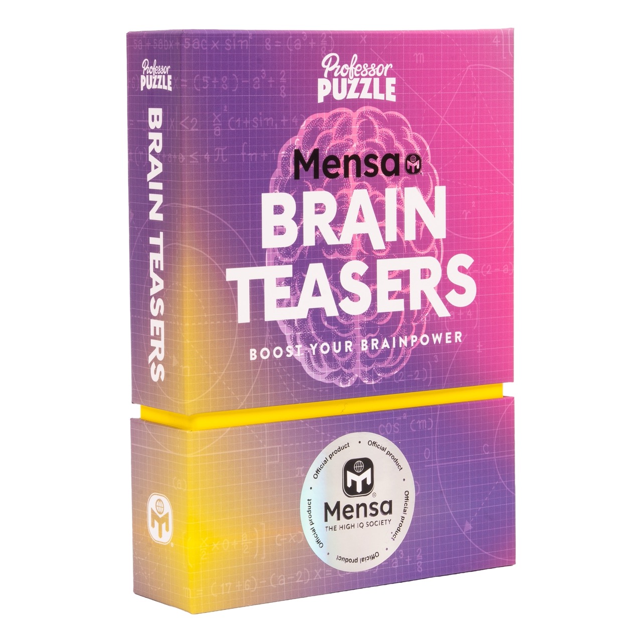 Mensa Brainteasers box view