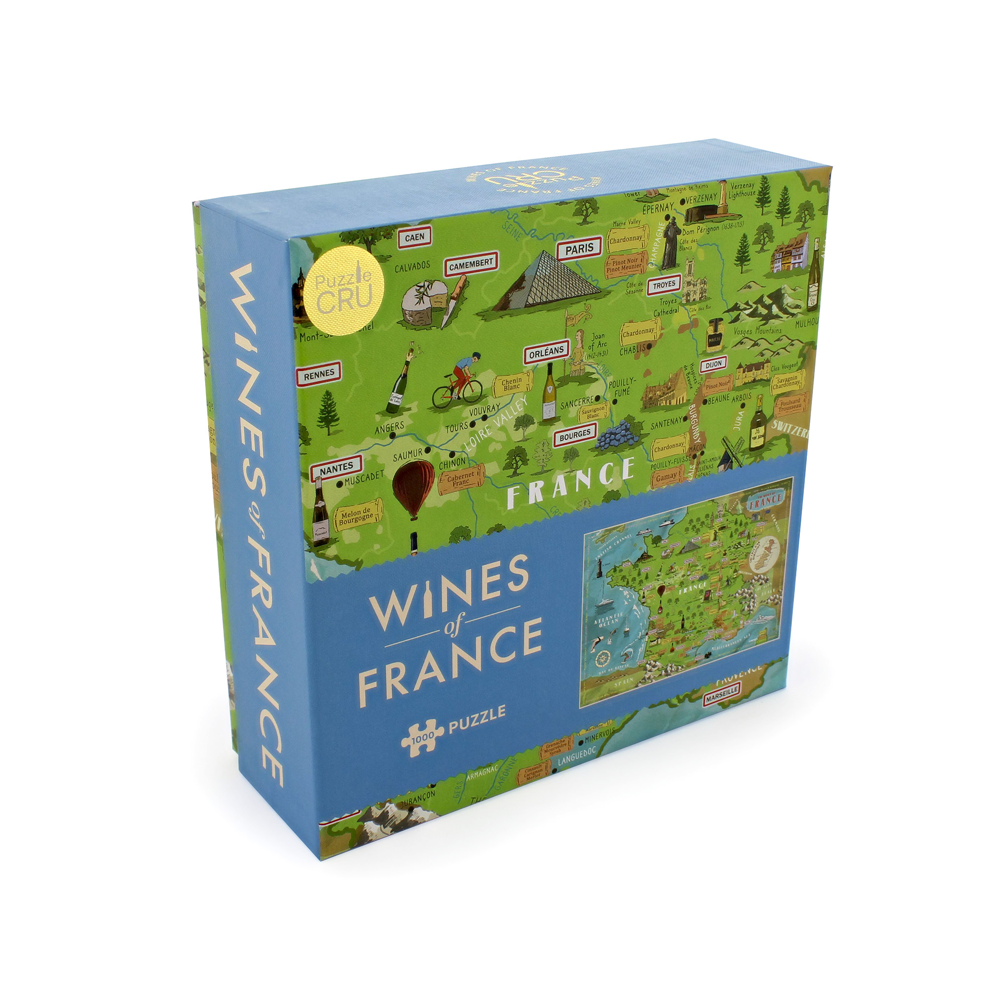 Wines of France box view
